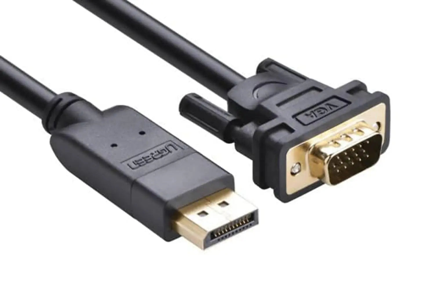 UGREEN Display Port Male to VGA Male Cable 1.5m (Black) – DP105 10247