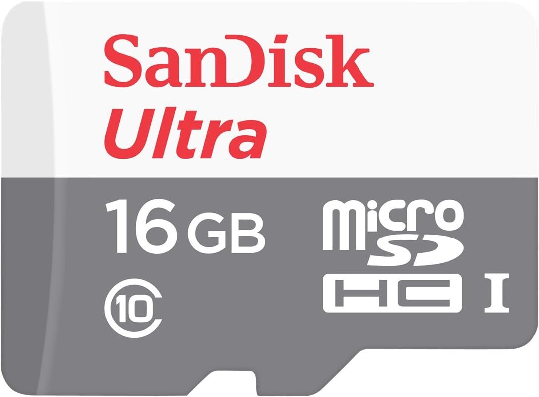 SanDisk Ultra SDSQUNS-016G-GN3MN 16GB 48MB/s UHS-I Class 10 microSDHC Card