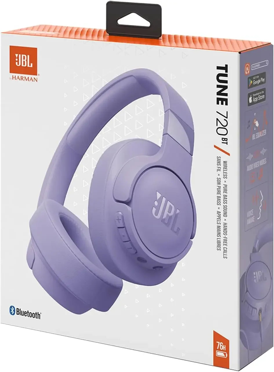 JBL Tune 720 Bluetooth headphones - Purple