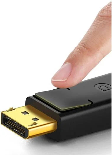 UGREEN DP102 10245 Display Port to Display Port 4K @60Hz Gold-Plated Connector 1.5 Meters Cable Length - Black
