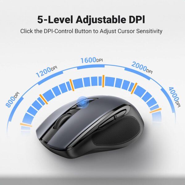 UGREEN M511 45012 Wireless Ergonomic Mouse