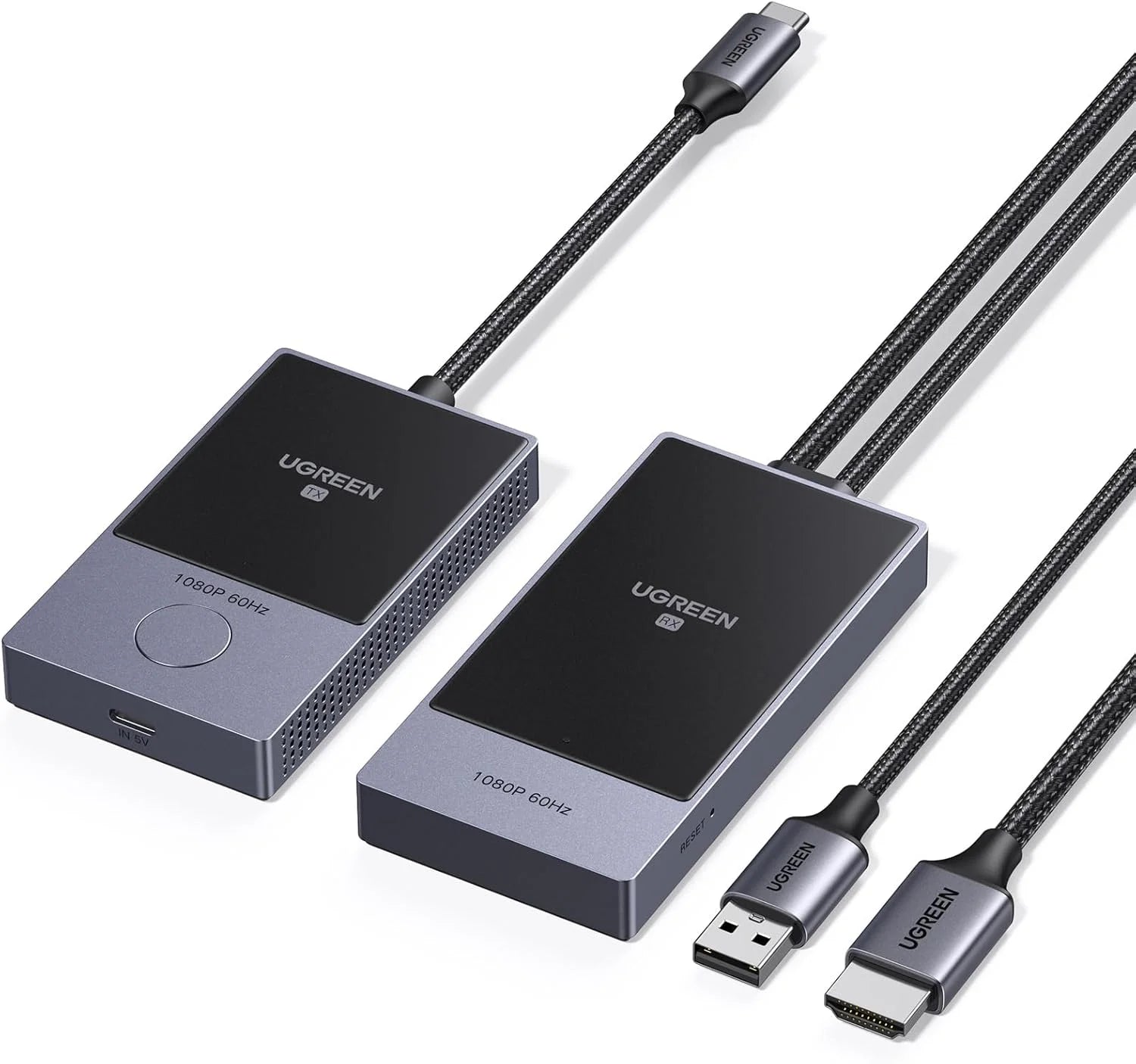 UGREEN 30 Meter 5G Wireless HDMI Transmitter and Receiver 1080p 60Hz CM737 35031A
