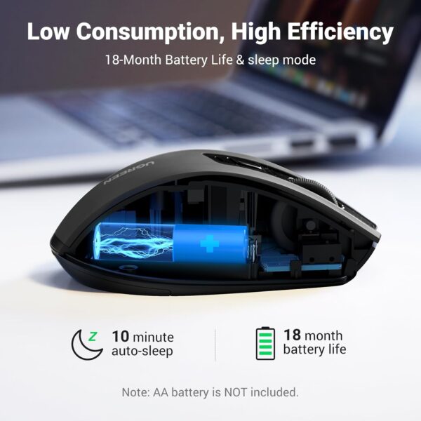 UGREEN M511 45012 Wireless Ergonomic Mouse