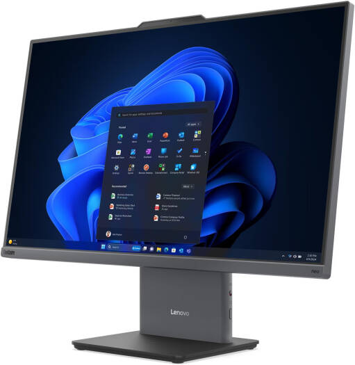 Lenovo ThinkCentre neo 50a 24 Gen 6 LNL, 23.8" FHD IPS Display, Intel Core Ultra 5 226V, 16GB RAM, 512GB SSD, Intel Arc Graphics 130V, English (UK) K/B, No OS, Luna Grey | 13QG000BGP