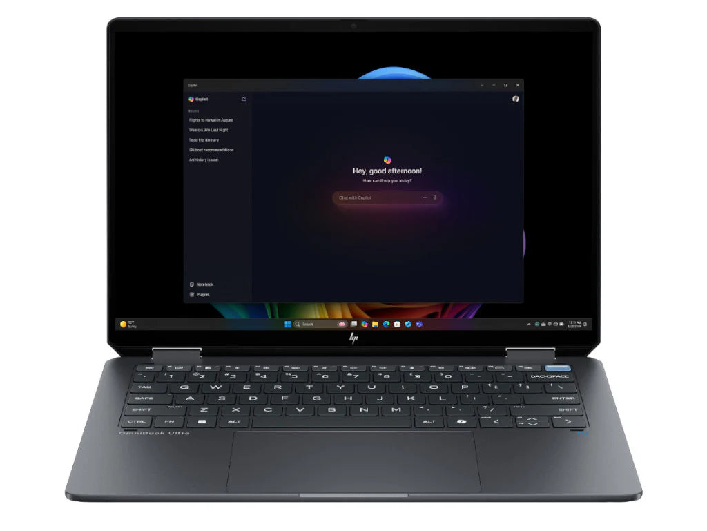 HP OmniBook Ultra Flip 14-fh0013dx Intel Core Ultra 7 256V 16GB LPDDR5x 1TB PCIe Gen4 NVMe Performance M.2 SSD 14" 3K OLED 120Hz Touch Screen Intel Arc Graphics Windows 11 Home 9MP IR AI Camera A9SR3UA