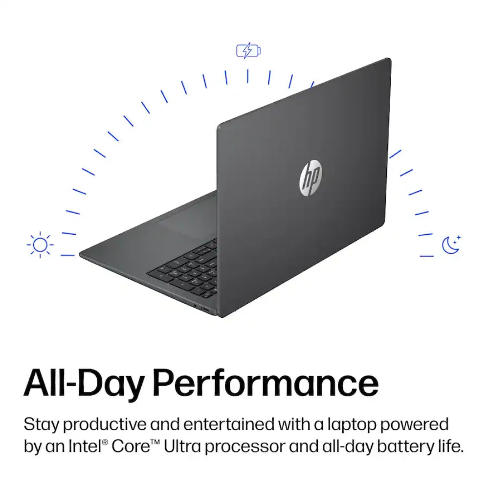 HP OmniBook 3 16 Laptop Intel Core Ultra 7 255U 16GB RAM 512GB SSD 16-Inch WUXGA IPS Touchscreen Windows 11 Home