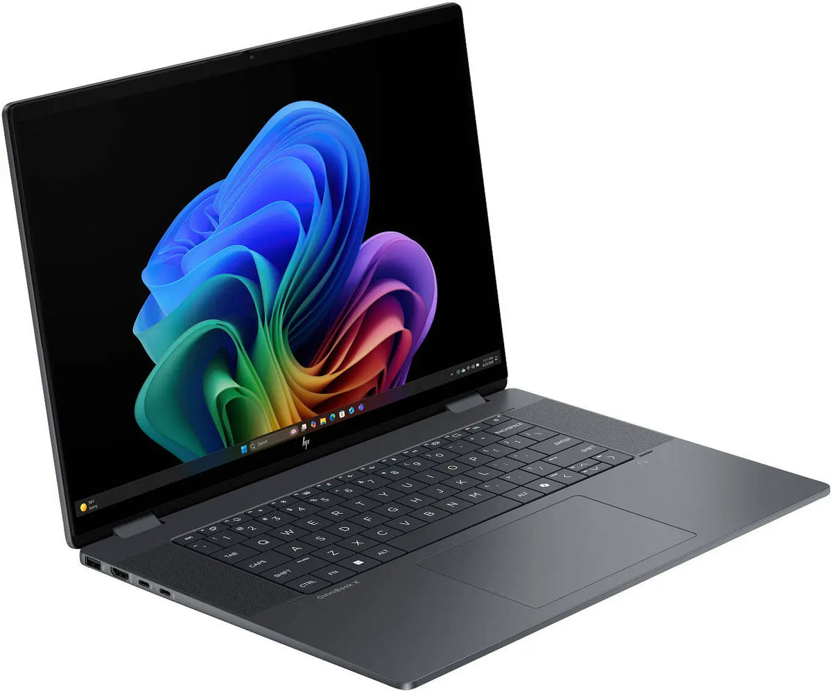 HP OmniBook X FlipNGAI 16-as0023dx Laptop Intel Core Ultra 7 256V 16GB LPDDR5x SDRAM 1TB PCIe NVMe M.2 SSD 16.0" 2K IPS LED Touchscreen Display 5MP IR AI Camera Windows 11 Home Poly Studio with Dual Speakers