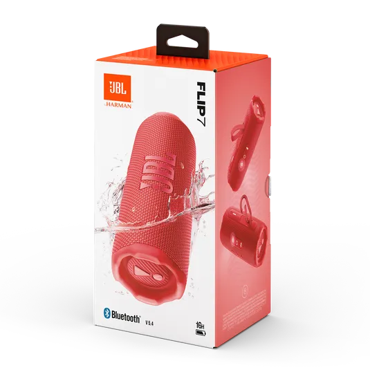 JBL FLIP 7 Bluetooth speaker- Red