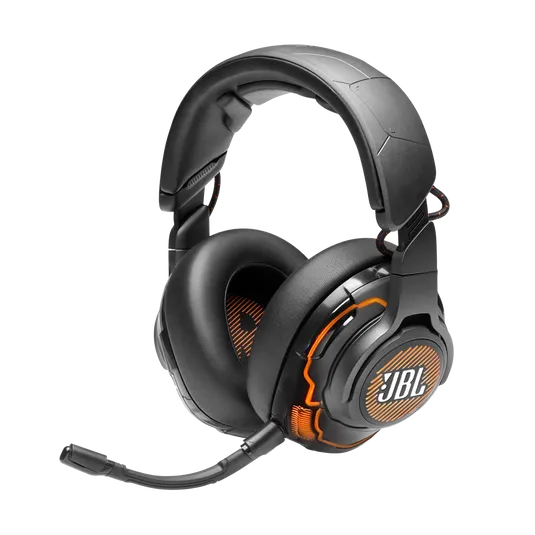 JBL Quantum ONE Over-Ear USB Wired Gaming Headset-Black