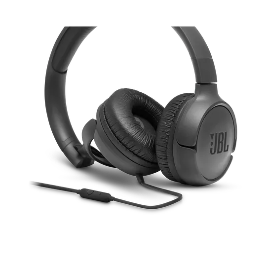 JBL Tune 500 wired  headphones-Black
