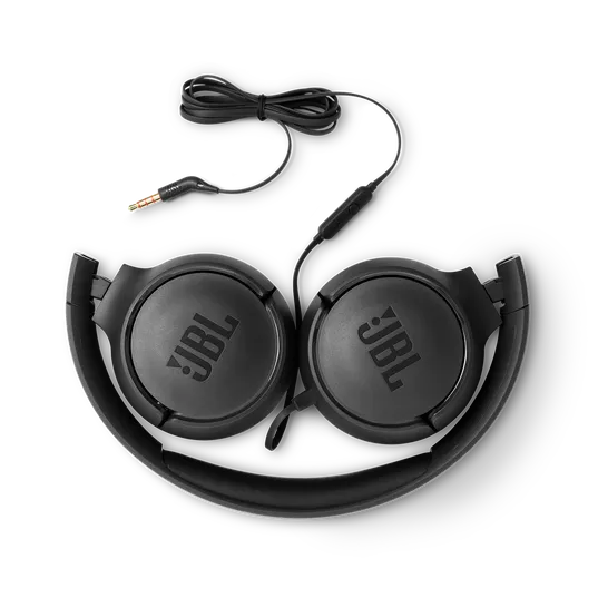 JBL Tune 500 wired  headphones-Black