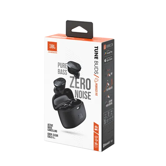 JBL TUNE Buds with noise cancelling - Black