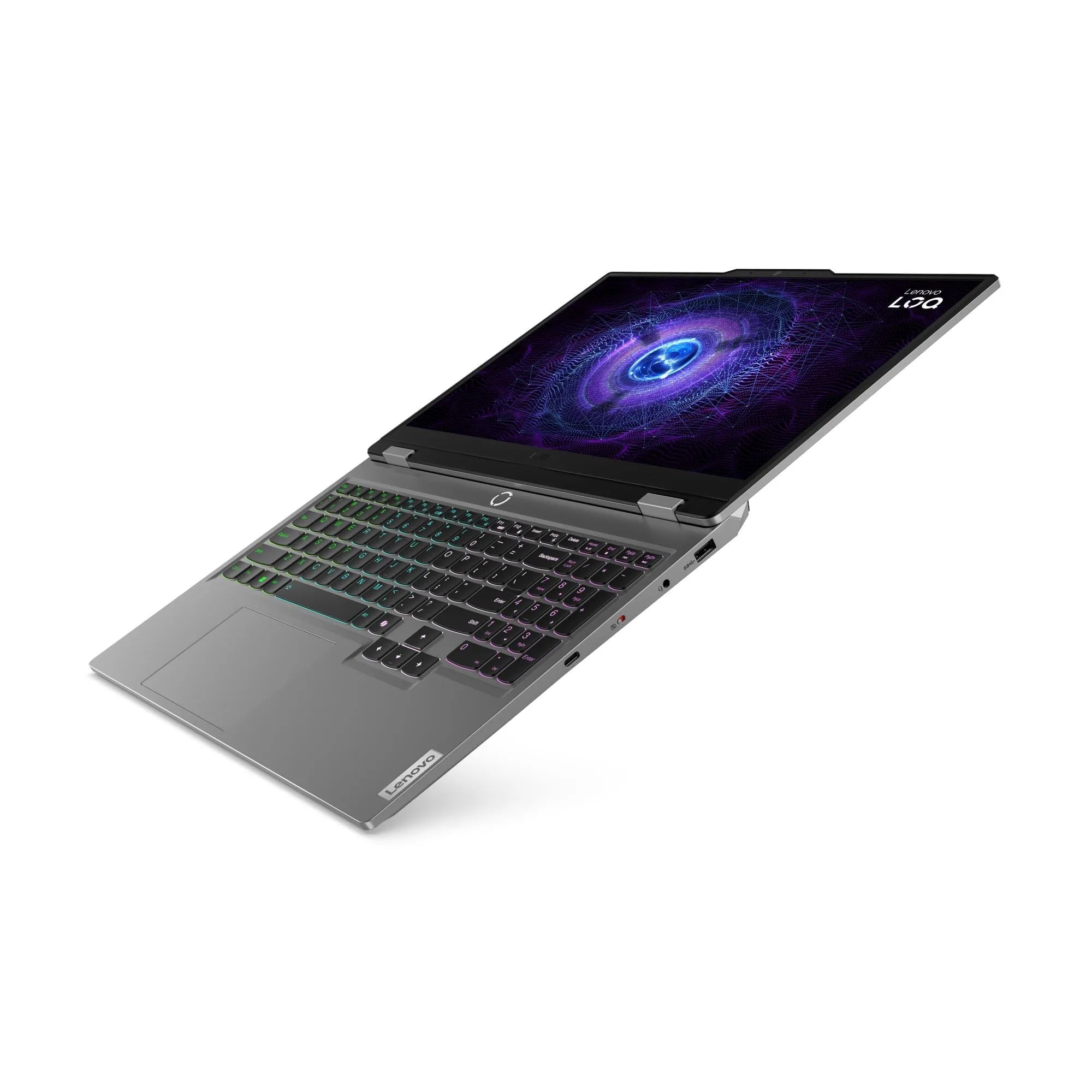 Lenovo LOQ 15IRX9 Gaming Laptop Intel Core i7-13650HX Processor 16 GB DRR5-4800 Ram 512GB SSD Storage 15.6" FHD 144Hz NVIDIA® GeForce RTX™ 3050 6GB  Windows 11 Home Luna Grey