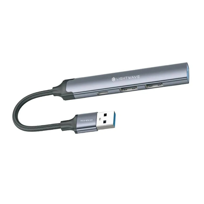 Lightwave LW-HUB-A104 4 in 1 USB Hub Adapter