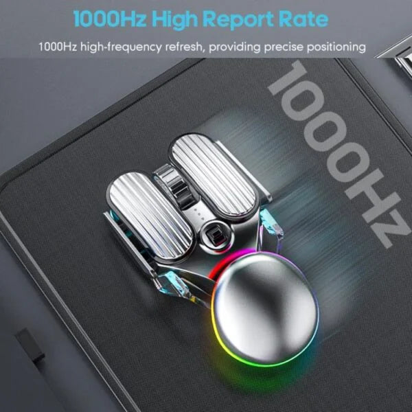 iMICE T800 Rechargeable Bluetooth Dual Mode Wireless Gaming Mouse With RGB Lighting