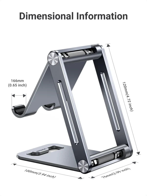 UGREEN Multi Adjustable Metal Phone Holder with Roller – LP263 – 80708