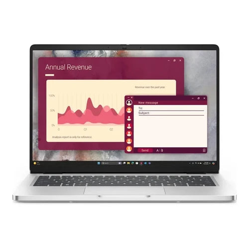 Dell Pro 14 PC14250 Intel Core Ultra 7 255U Laptop XCTO_PC14250_U7_16 – 16GB RAM, 512GB SSD, Windows 11