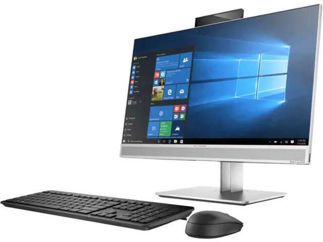 HP EliteOne 800 G5 All-in-One Business PC Intel Core i5-9600 Processor 23.8" IPS widescreen WLED Backlit Anti-glare 8GB DDR4 RAM 256GB SSD 500GB HDD Intel UHD Graphics