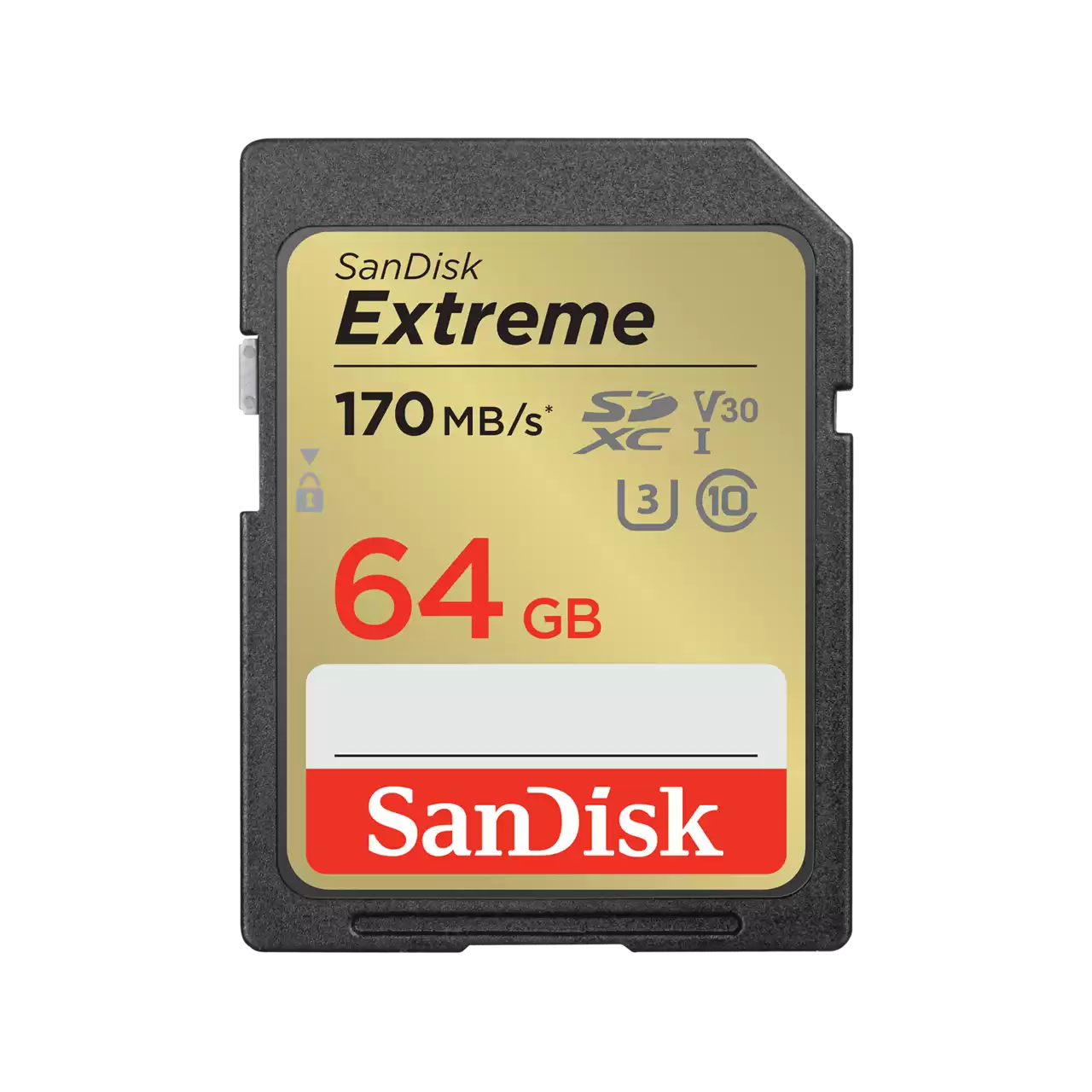 SanDisk Extreme SD UHS-I Card - 64GB SDSDXV2-064G-GNCIN