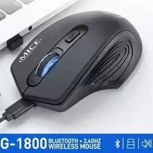 iMICE G-1800 2.4Ghz Rechargeable Silent Mouse 1600DPI 10m Wireless Mouse