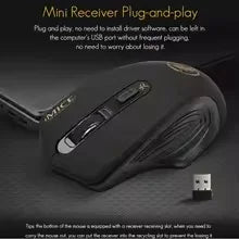 iMICE G-1800 2.4Ghz Rechargeable Silent Mouse 1600DPI 10m Wireless Mouse