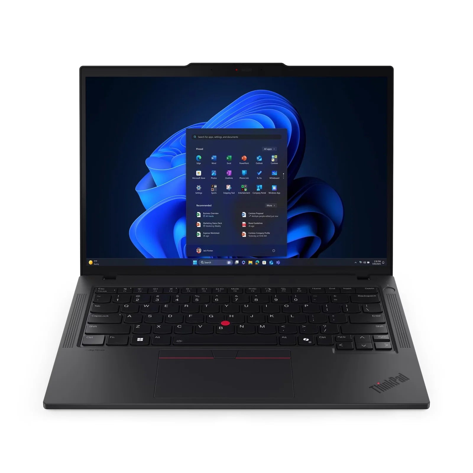 Lenovo ThinkPad T14 Gen 5 Intel Core Ultra 7-155U 16GB LPDDR5 RAM 512GB PCIe NVMe SSD 14" Display Intel Iris Xe Graphics Windows 11 Pro 1 Year Warranty