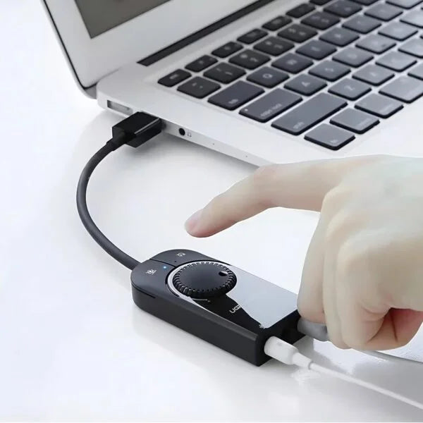 UGREEN CM129 40964 USB Audio Adapter External Stereo Sound Card