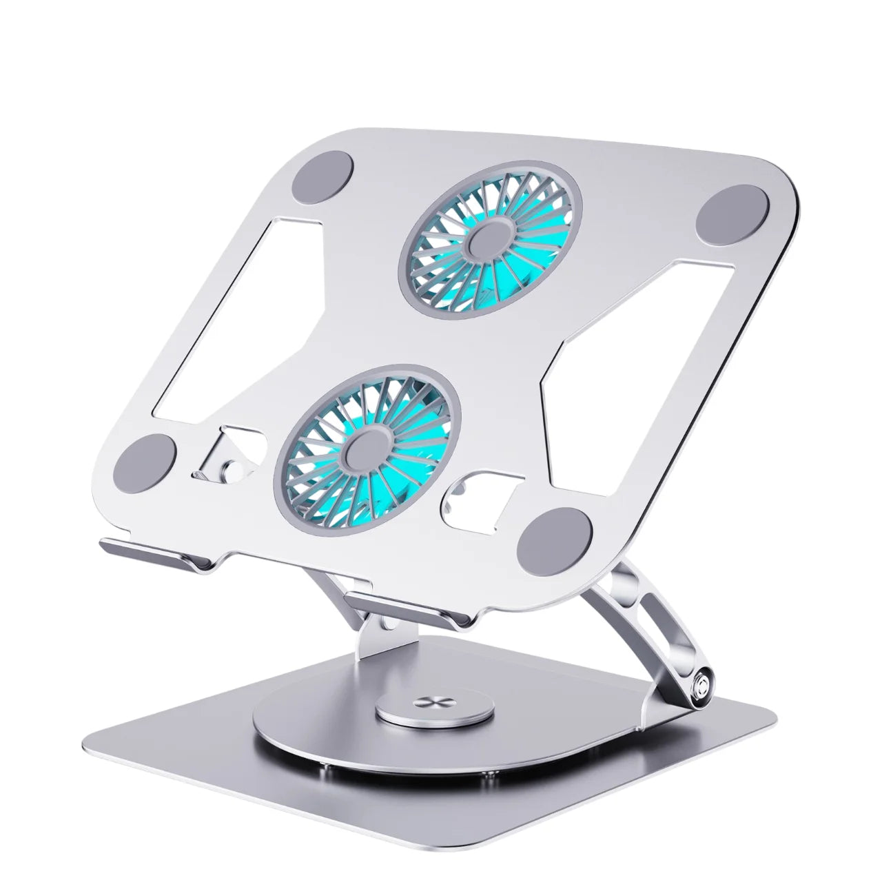 T671-B Laptop Stand – Adjustable Cooling Stand with 2 Fans