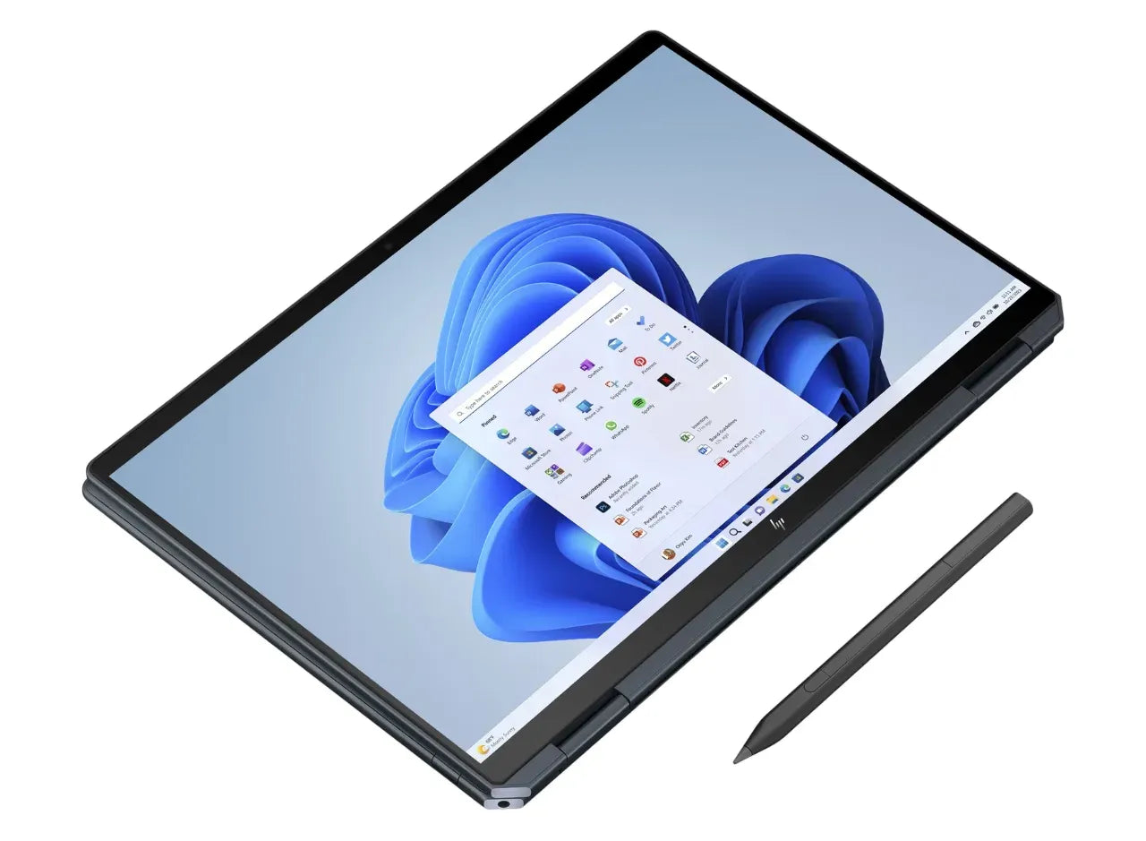 HP Spectre x360 2-in-1 14-eu0030ca Laptop Intel Core Ultra 7-155U Processor 16GB Onboard Ram 1TB SSD Storage 14" diagonal 3K (2880 x 1800) OLED Display Poly Studio Speakers English Keyboard Slate Blue