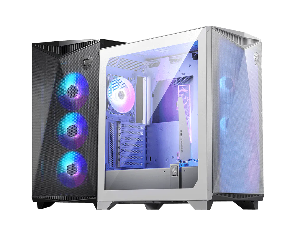 MSI MPG GUNGNIR 300R AIRFLOW Gaming Desktop Case - WHITE