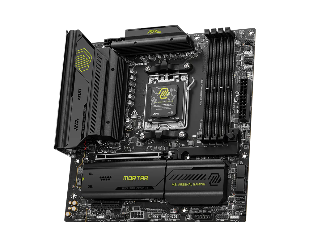 MSI MAG B850M MORTAR WIFI Gaming Desktop Motherboard