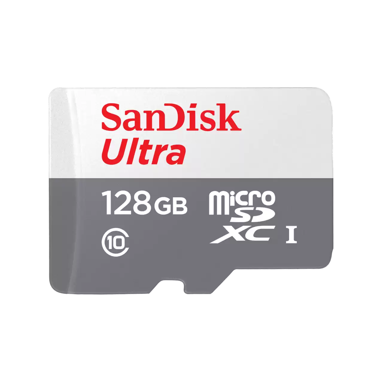 SanDisk Ultra microSD cards 100MB/s (White/ Gray) without adapter - 128GB