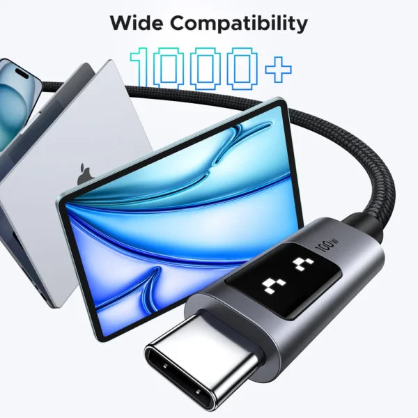 UGREEN Uno USB-C to USB-C Cable 100W Fast Charging 480MB/s Cable 1M