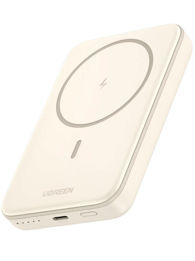 UGREEN Magflow 25208 20W Wireless Magnetic Power Bank 10000mAh BEIGE