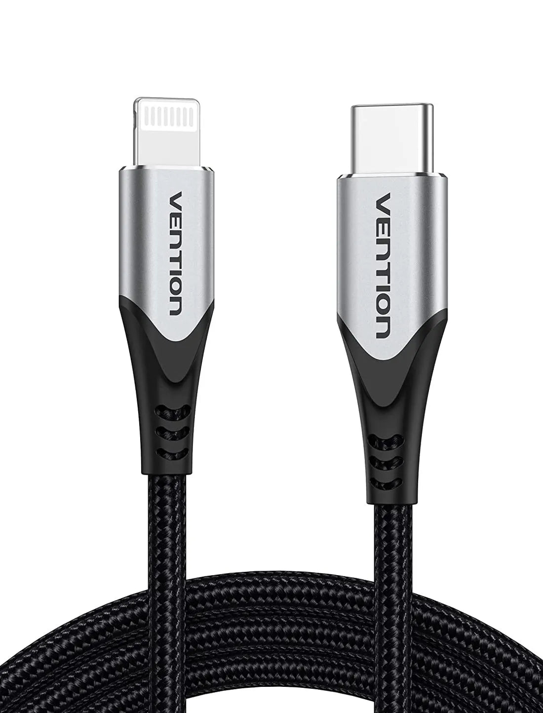 Vention USB 2.0 C to Lightning Cable 1.5M Gray Aluminum Alloy Type
