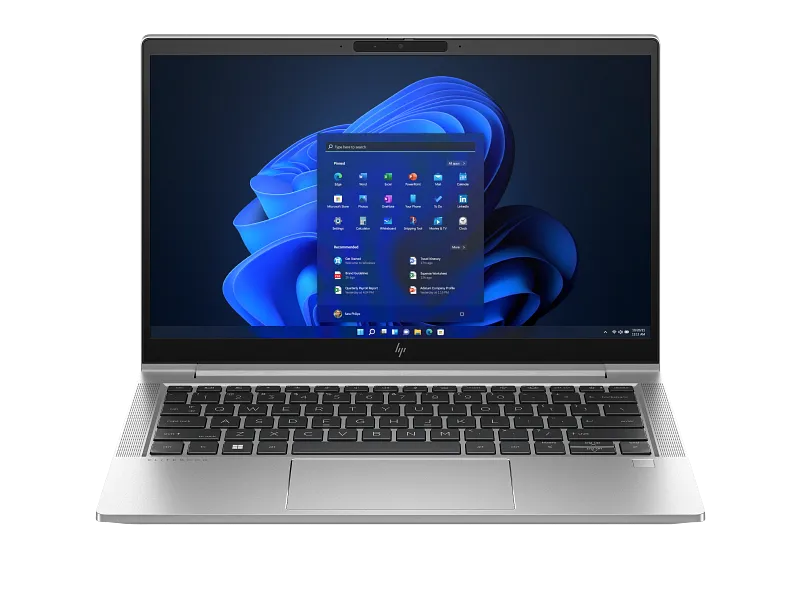 HP EliteBook 630 G10 Laptop Intel Core i7-1355U 16 GB DDR4-3200 Ram  512 GB PCIe NVMe SSD Storage 13.3" diagonal FHD (1920 x 1080) IPS Display Pike Silver Aluminum