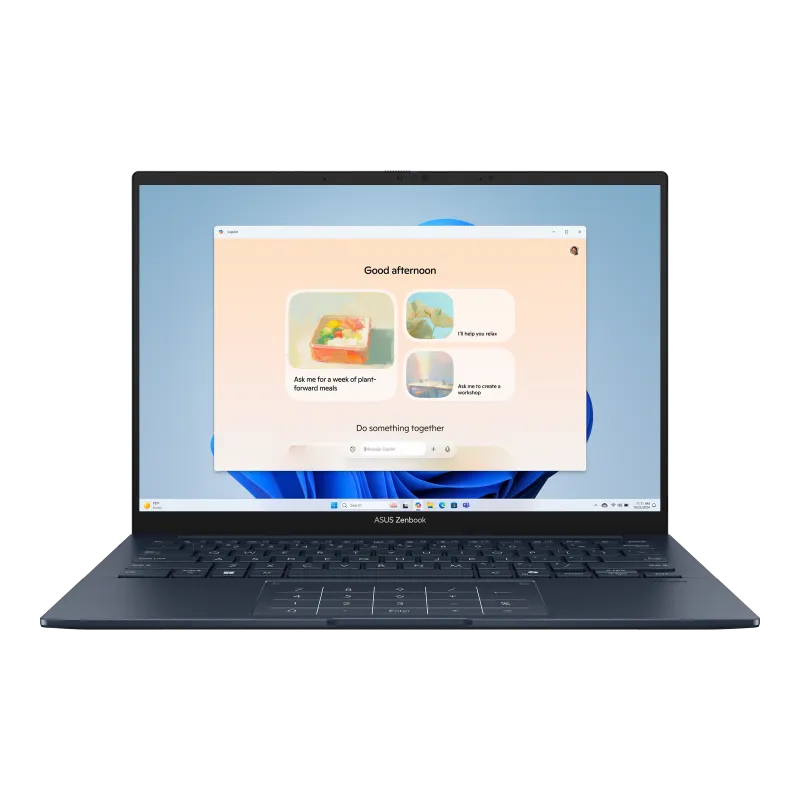 ASUS Zenbook 14X OLED (UX3405VA) Laptop 14.0-inch 3K (2880 x 1800) OLED Display Intel® Core™ Ultra 7-155H Processor 1.4 GHz Intel® Arc™ Graphics 16GB LPDDR5X OnBoard Ram 1TB NVMe M.2 SSD  Ponder Blue Windows 11 Home