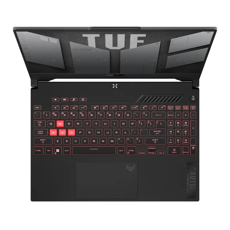 ASUS TUF  Gaming A15 FA507NUR Laptop AMD Ryzen 7 7435HS Mobile Processor 3.1GHz 16GB Ram 512GB SSD 15.6-inch FHD (1920 x 1080) Display NVIDIA GeForce RTX 4050 GPU 6GB GDDR6 Windows 11 Home Graphite Black